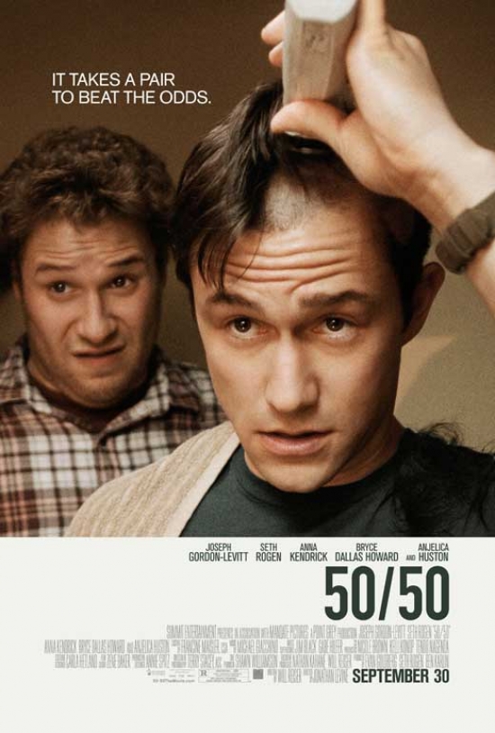 50-50 Movie Poster - 27 x 40 in.