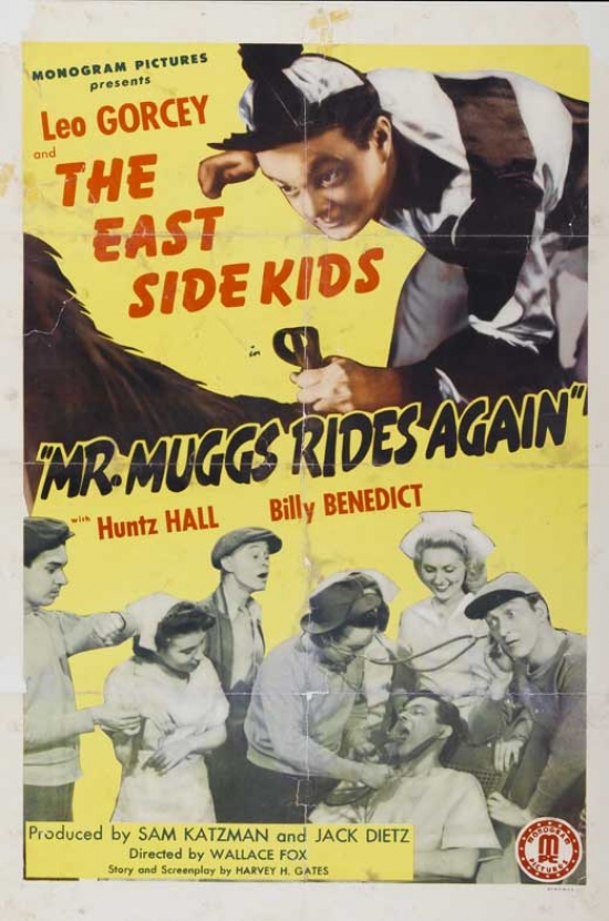 Mr. Muggs Rides Again Movie Poster - 27 x 40 in.