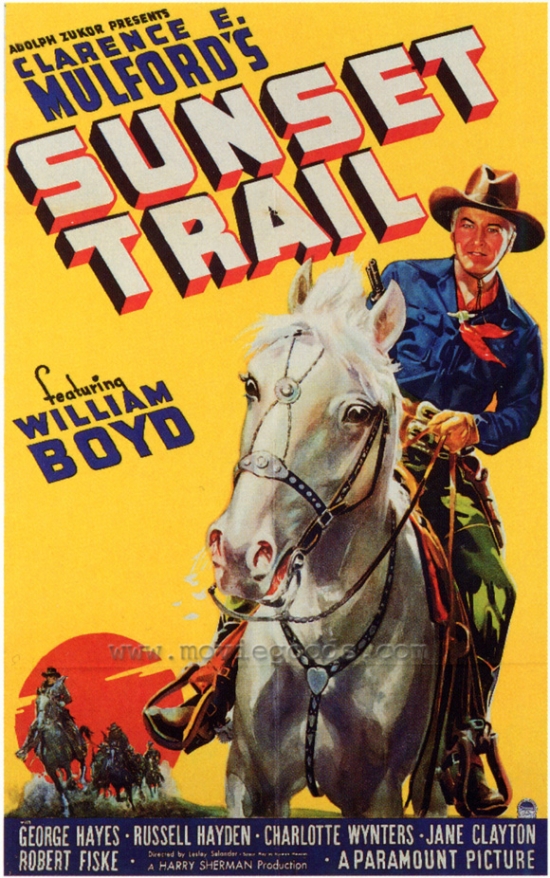 Sunset Trail Movie Poster - 27 x 40 in.
