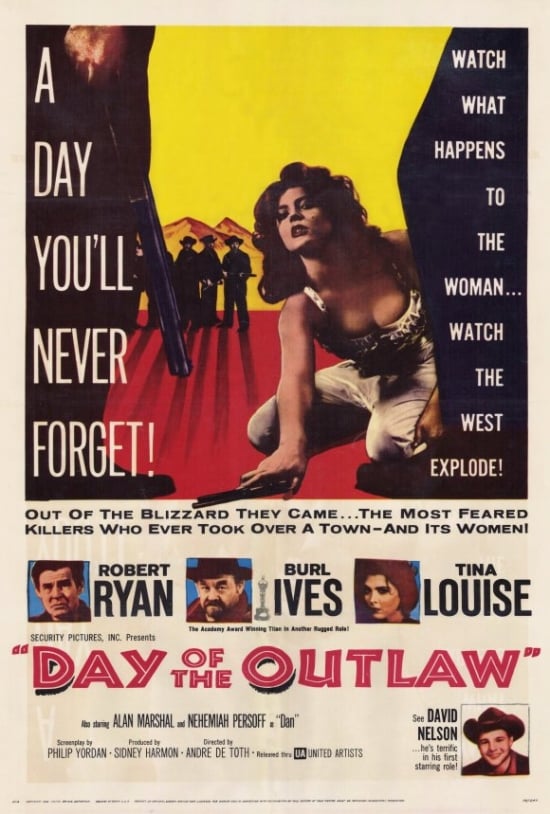 MOVGF0376 Day of the Outlaw Movie Poster - 27 x 40 in.