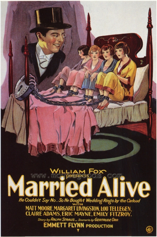 Married Alive Movie Poster - 27 x 40 in.