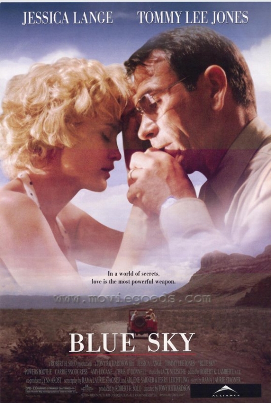 Blue Sky Movie Poster - Blue - 27 x 40 in.