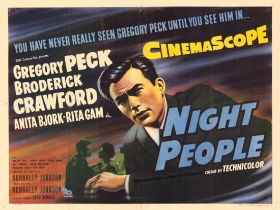 Night People Movie Poster - 27 x 40 in.