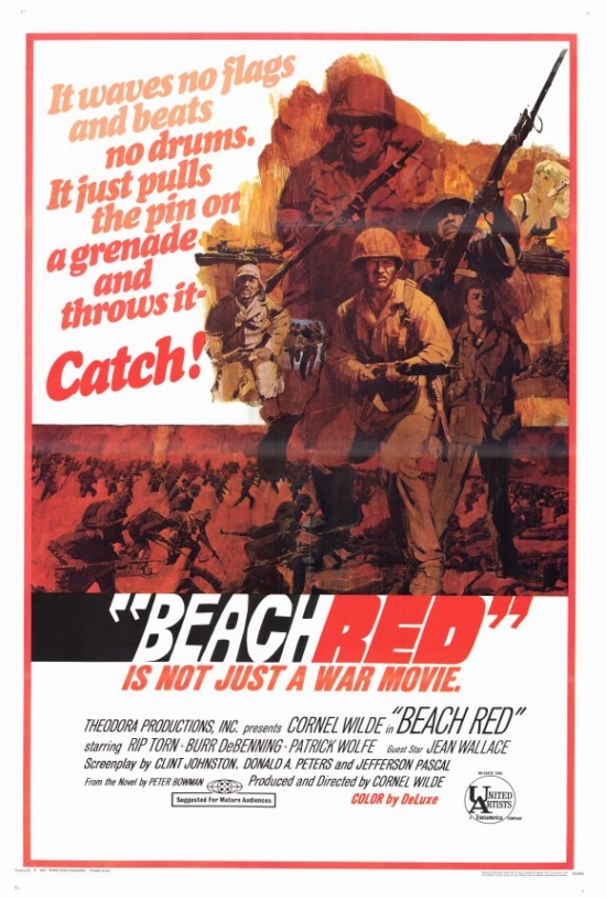 Beach Red Movie Poster - 27 x 40 in.
