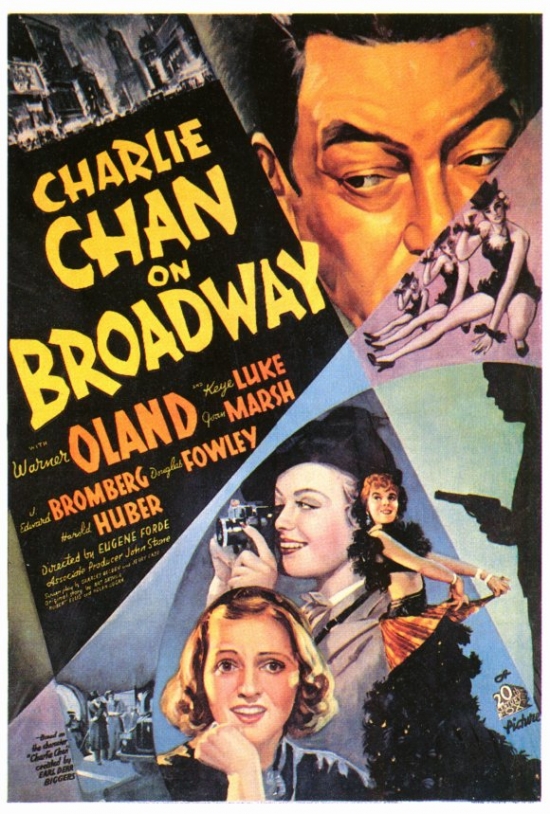 MOVGF6176 Charlie Chan on Broadway Movie Poster  27 x 40 in