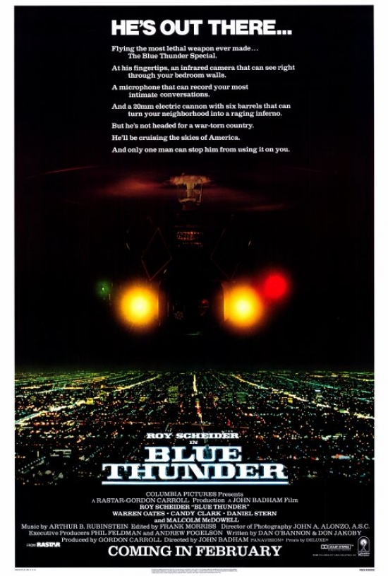 Blue Thunder Movie Poster - 27 x 40 in.