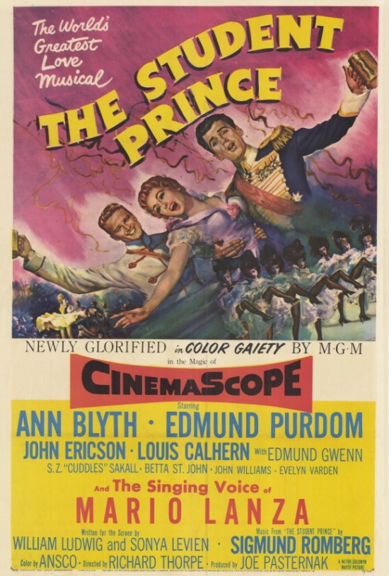 Student Prince Movie Poster - 27 x 40 in.