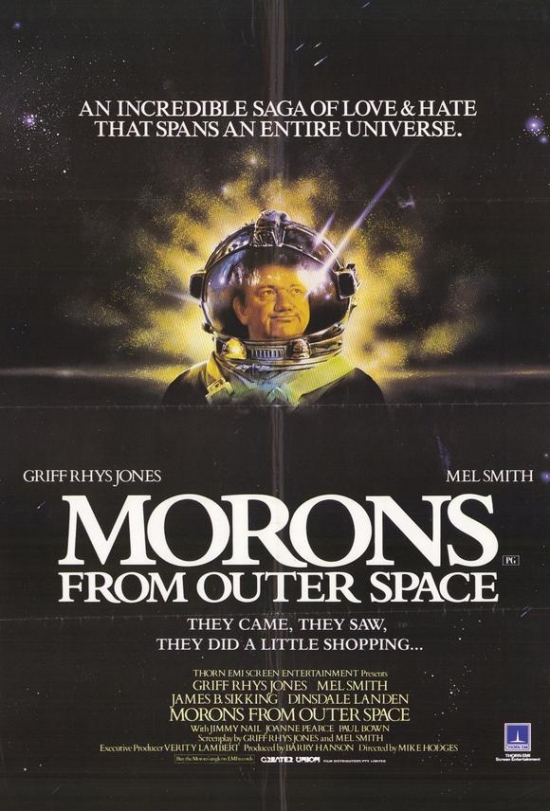 Morons From Outer Space Movie Poster - 27 x 40 in.