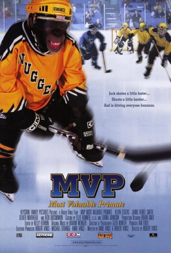 Mvp Most Valuable Primate Movie Poster - 27 x 40 in.
