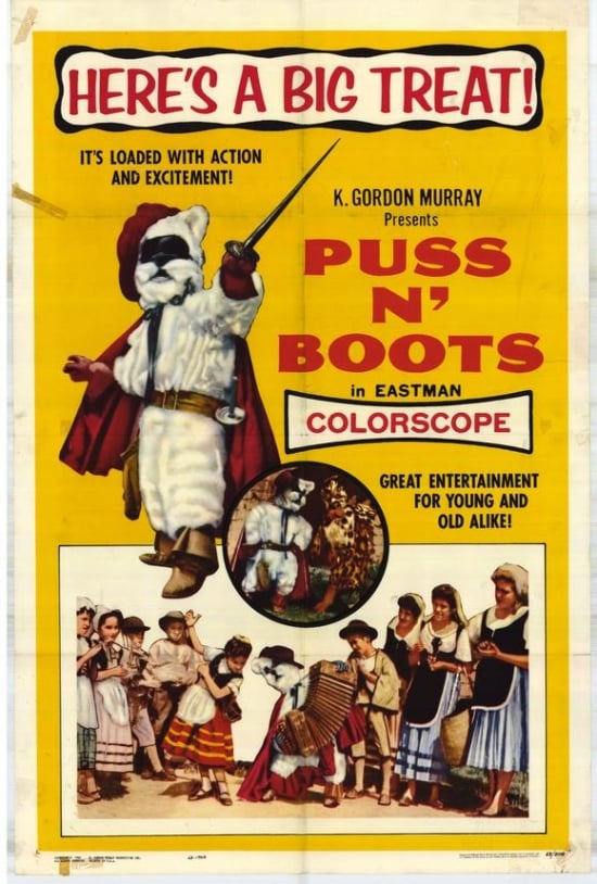 Puss N Boots Movie Poster - 27 x 40 in.