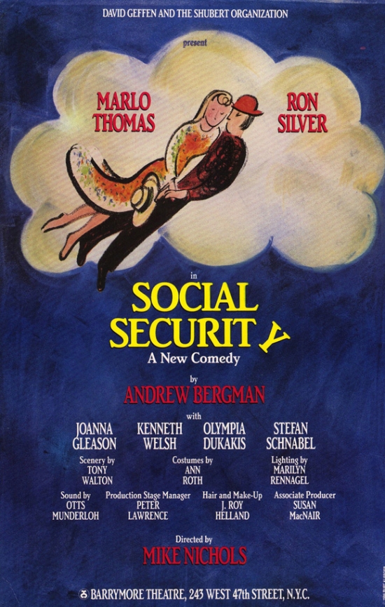 Social Security Broadway Movie Poster - 27 x 40 in.