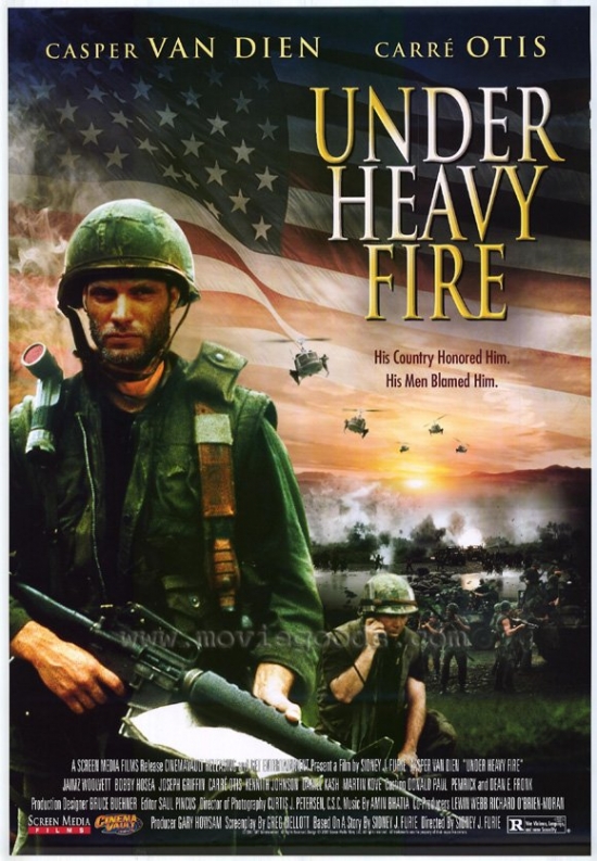 Under Heavy Fire Movie Poster - 27 x 40 in.