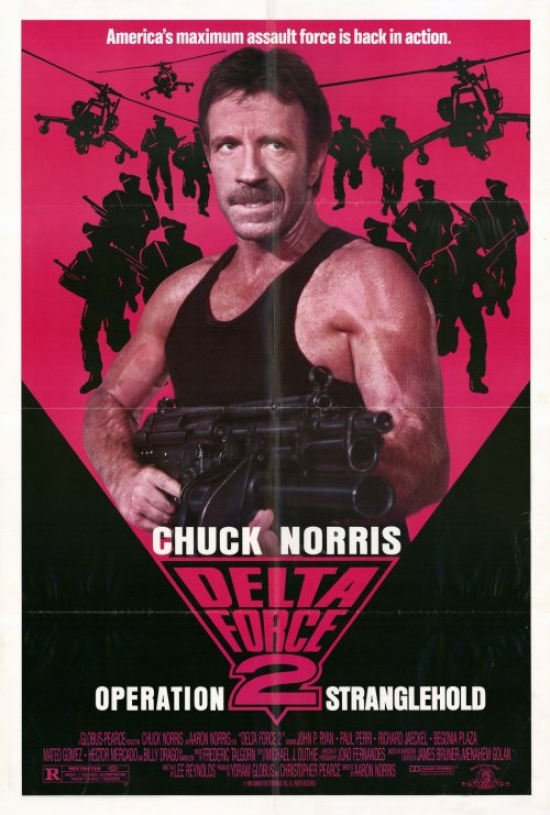 MOVCH2344 Delta Force 2-Operation Stranglehold Movie Poster - 27 x 40 in.