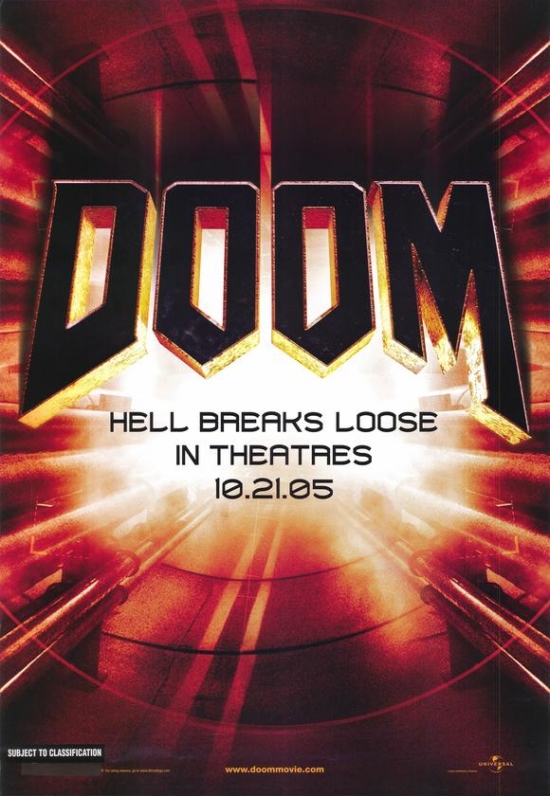MOVCH3502 Doom Movie Poster - 27 x 40 in.
