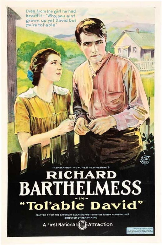 MOVEB01021 Tol Able David Movie Poster - 27 x 40 in.