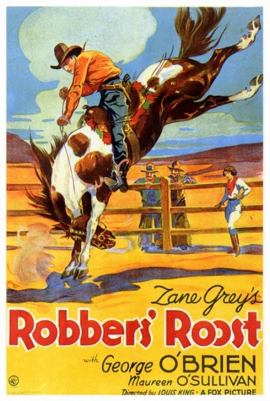 MOVEF2347 Robbers Roost Movie Poster - 27 x 40 in.