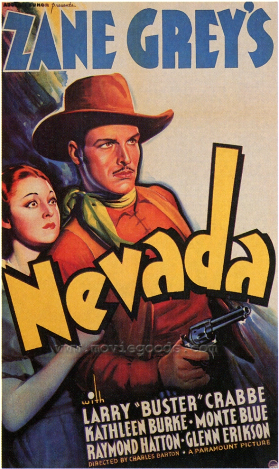 MOVEF3329 Nevada Movie Poster - 27 x 40 in.