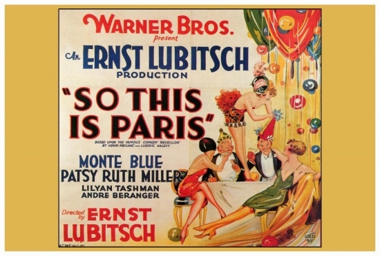 MOVEF4298 So This is Paris Movie Poster - 27 x 40 in.