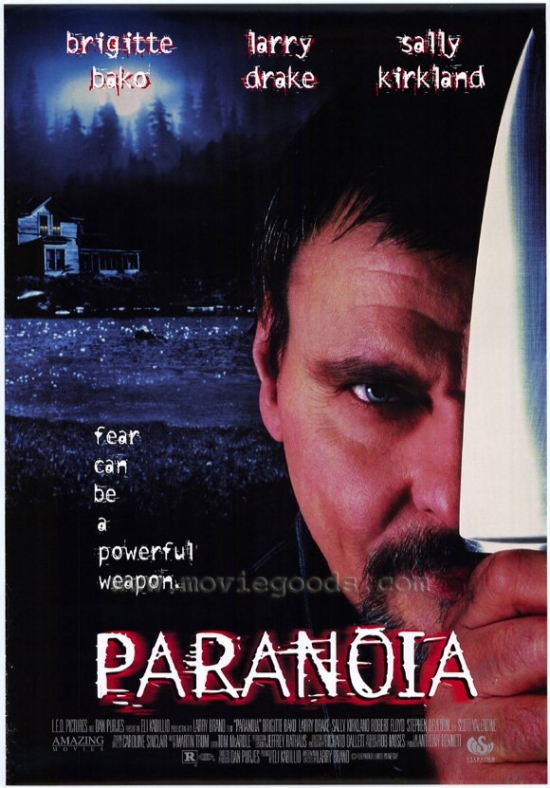 MOVEF4418 Paranoia Movie Poster - 27 x 40 in.
