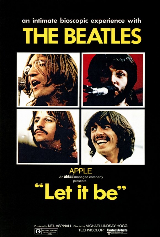 MOVEF5186 Let It Be Movie Poster - 27 x 40 in.