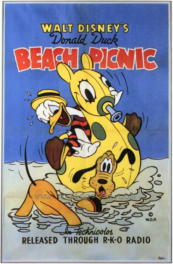 Beach Picnic Movie Poster - 27 x 40 in.