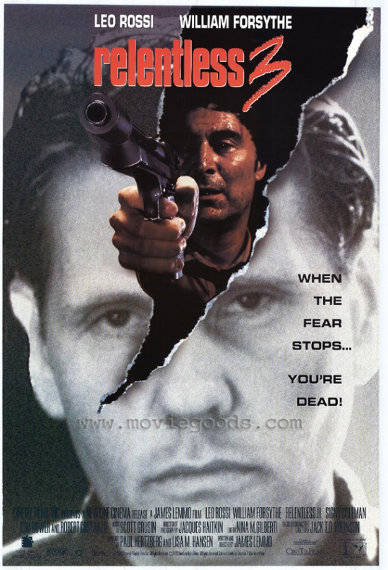 Relentless 3 Movie Poster - 27 x 40 in.