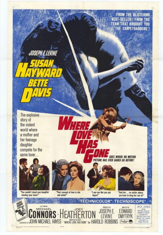Where Love Has Gone Movie Poster - 27 x 40 in.
