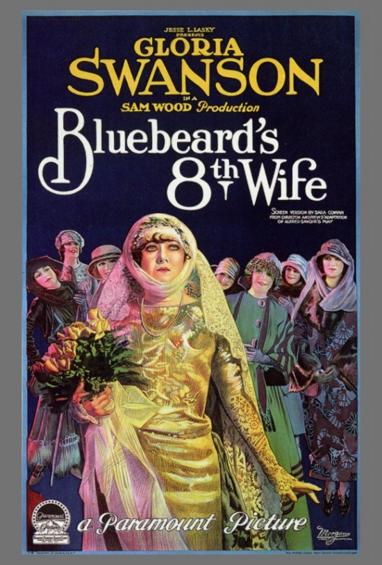 MOVEF7295 Bluebeards Eighth Wife Movie Poster - 27 x 40 in.