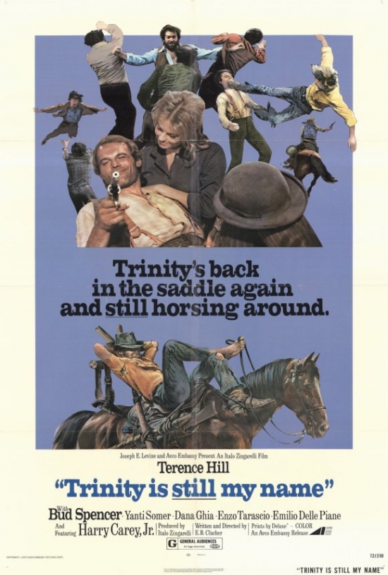 Trinity is Still My Name Movie Poster - 27 x 40 in.