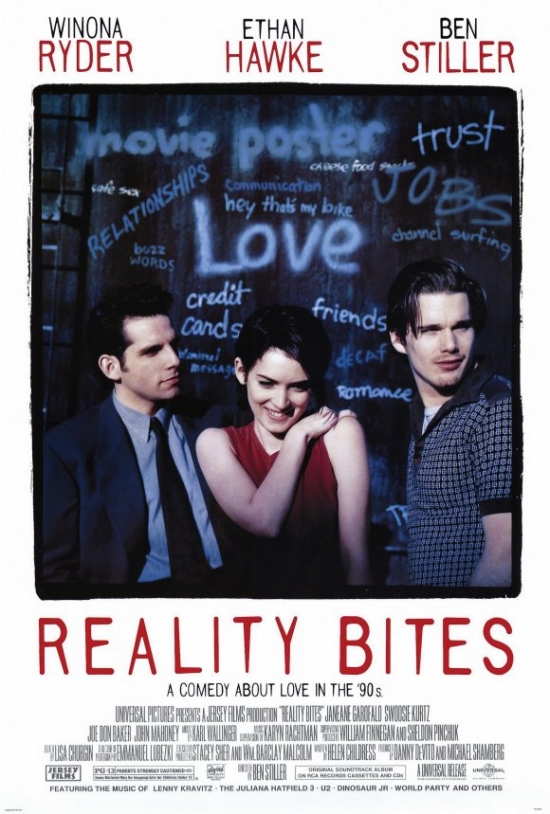 Reality Bites Movie Poster - 27 x 40 in.
