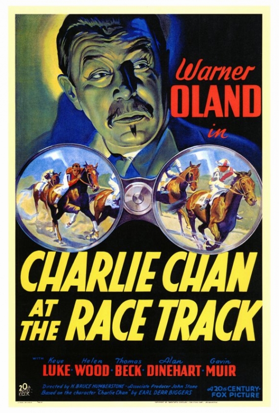 MOVEF9182 Charlie Chan at the Race Track Movie Poster  27 x 40 in