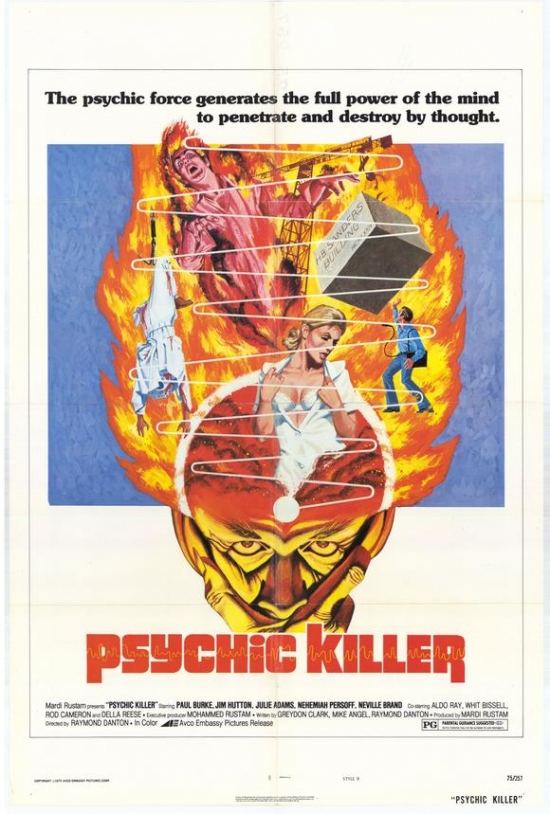 Psychic Killer Movie Poster - 27 x 40 in.