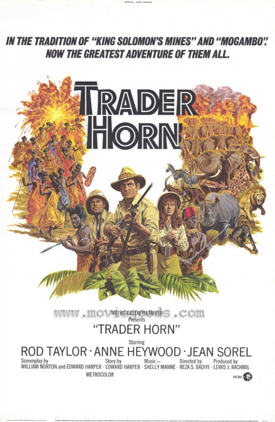 Trader Horn Movie Poster - 27 x 40 in.