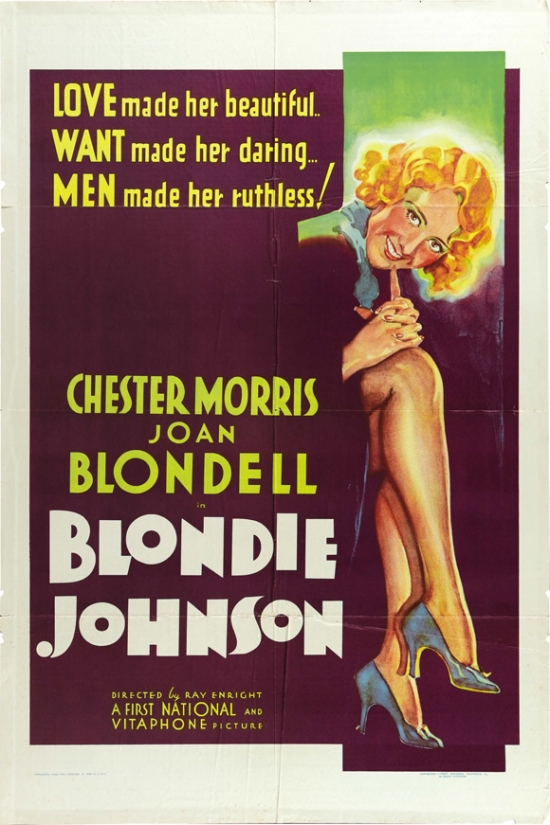 MOVEH1604 Blondie Johnson Movie Poster - 27 x 40 in -  Posterazzi