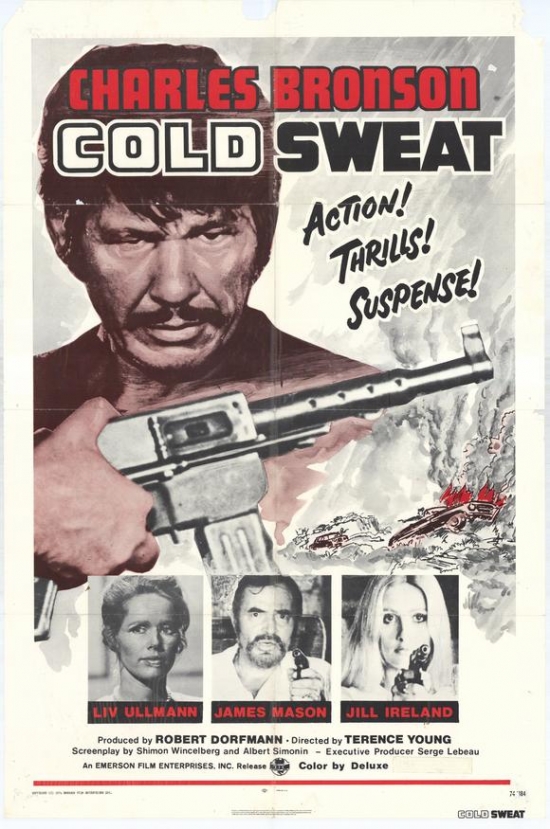 MOVEH6300 Cold Sweat Movie Poster - 27 x 40 in.