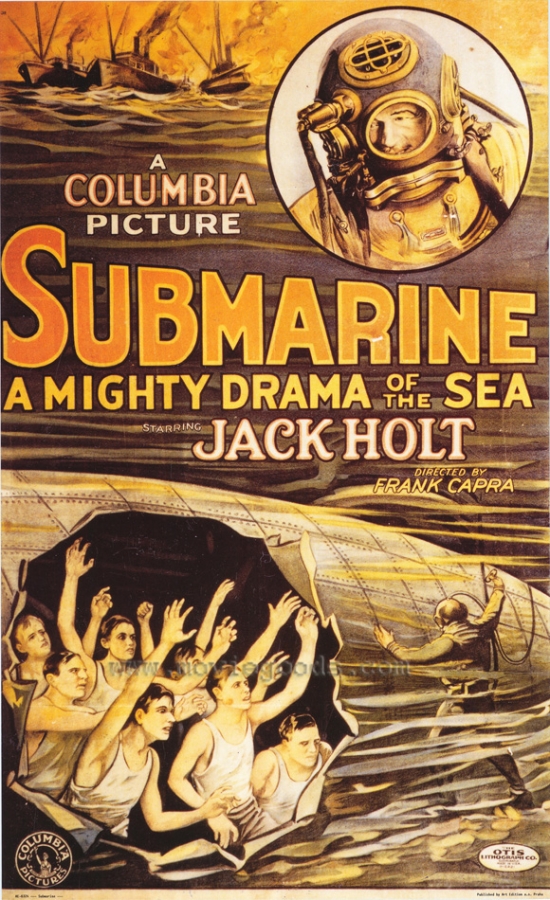 Submarine Movie Poster - 27 x 40 in.