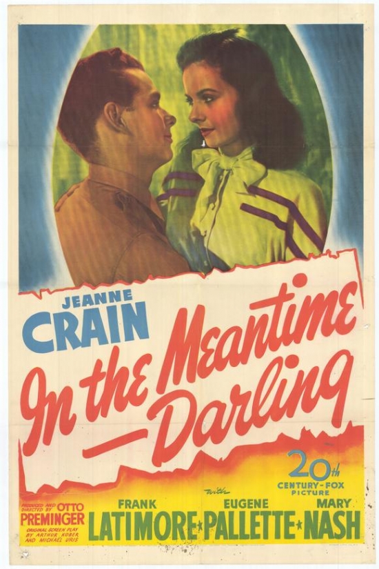 MOVAH6703 In the Meantime Darling Movie Poster - 27 x 40 in.