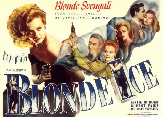 Blonde Ice Movie Poster - 27 x 40 in.
