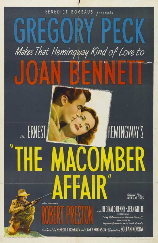 MOVAJ2170 The Macomber Affair Movie Poster - 27 x 40 in -  Posterazzi