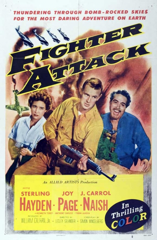 Fighter Attack Movie Poster - 27 x 40 in.