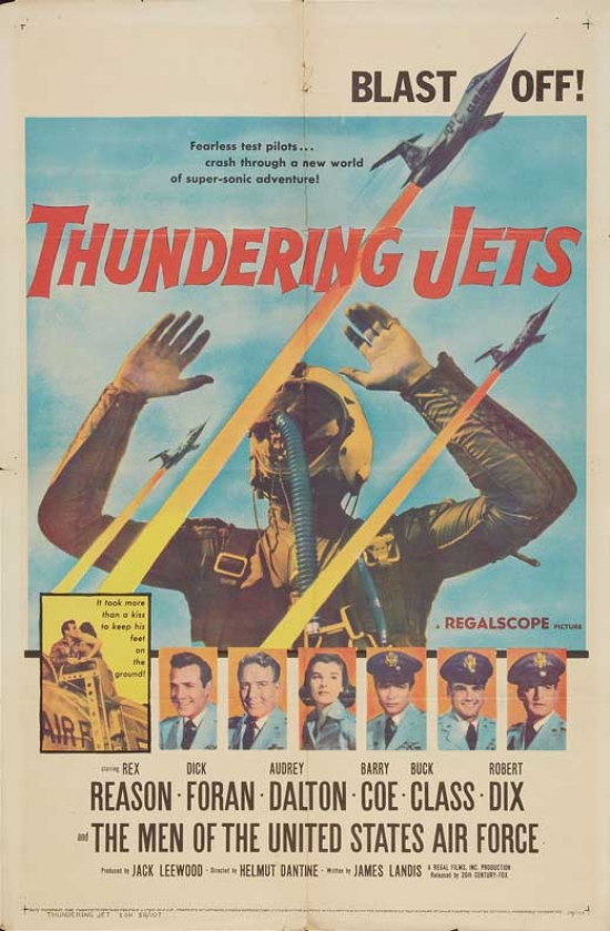Thundering Jets Movie Poster - 27 x 40 in.