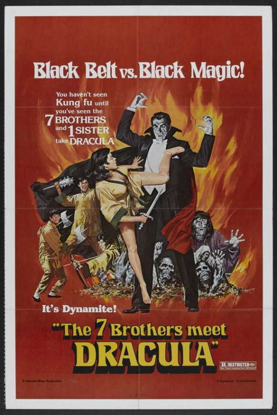 MOVCB44020 Legend of the 7 Golden Vampires Movie Poster - 27 x 40 in.