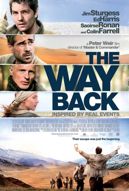The Way Back Movie Poster 27 x 40 in.