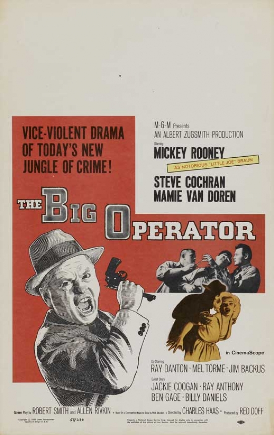 The Big Operator Movie Poster - 27 x 40 in.