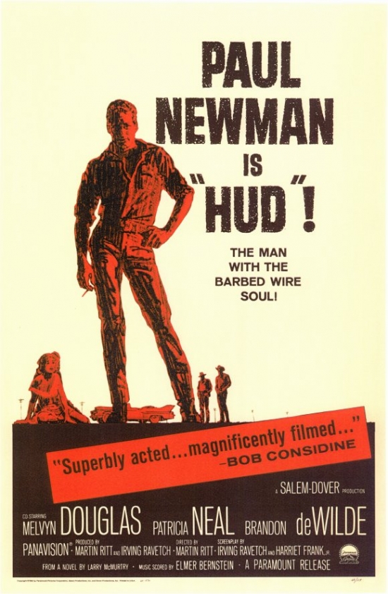 Hud Movie Poster - 27 x 40 in.