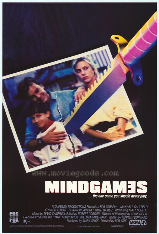 MOVCF1978 Mind Games Movie Poster - 27 x 40 in.