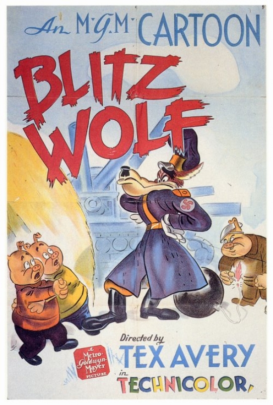 MOVCF3327 Blitz Wolf Movie Poster - 27 x 40 in.