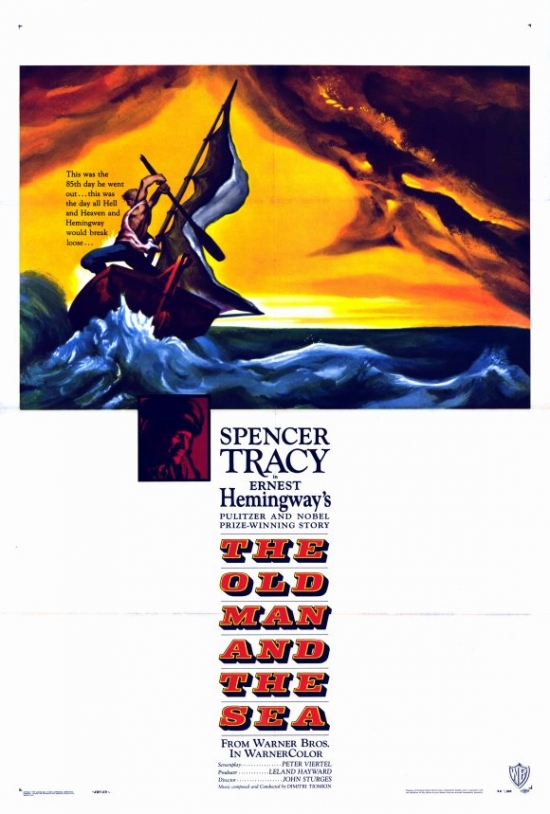 MOVCF4314 The Old Man & the Sea Movie Poster - 27 x 40 in.