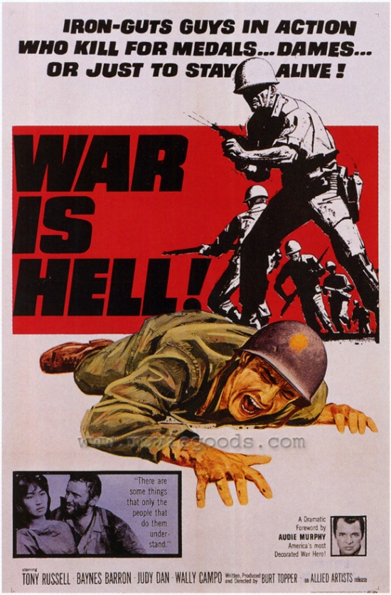 War is Hell Movie Poster - 27 x 40 in.