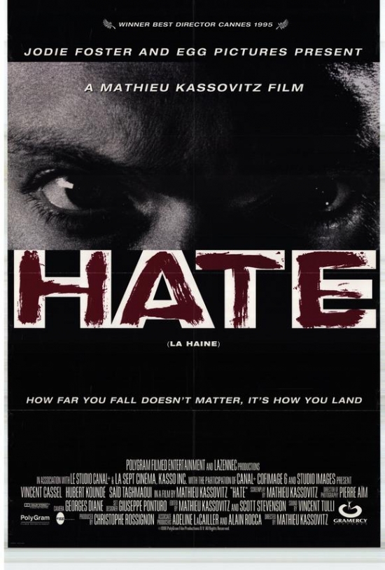 Hate Movie Poster - 27 x 40 in.
